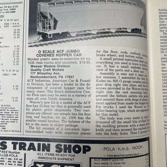 Model Railroader Magazine Back Issue u September 1984 Vol 51 No 9 Northern Sierr - Picture 6 of 11